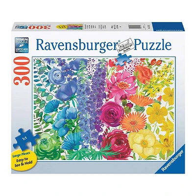 Floral rainbow 300pcs jigsaw puzzle