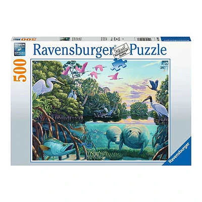 Manatee moments 500pcs jigsaw puzzle