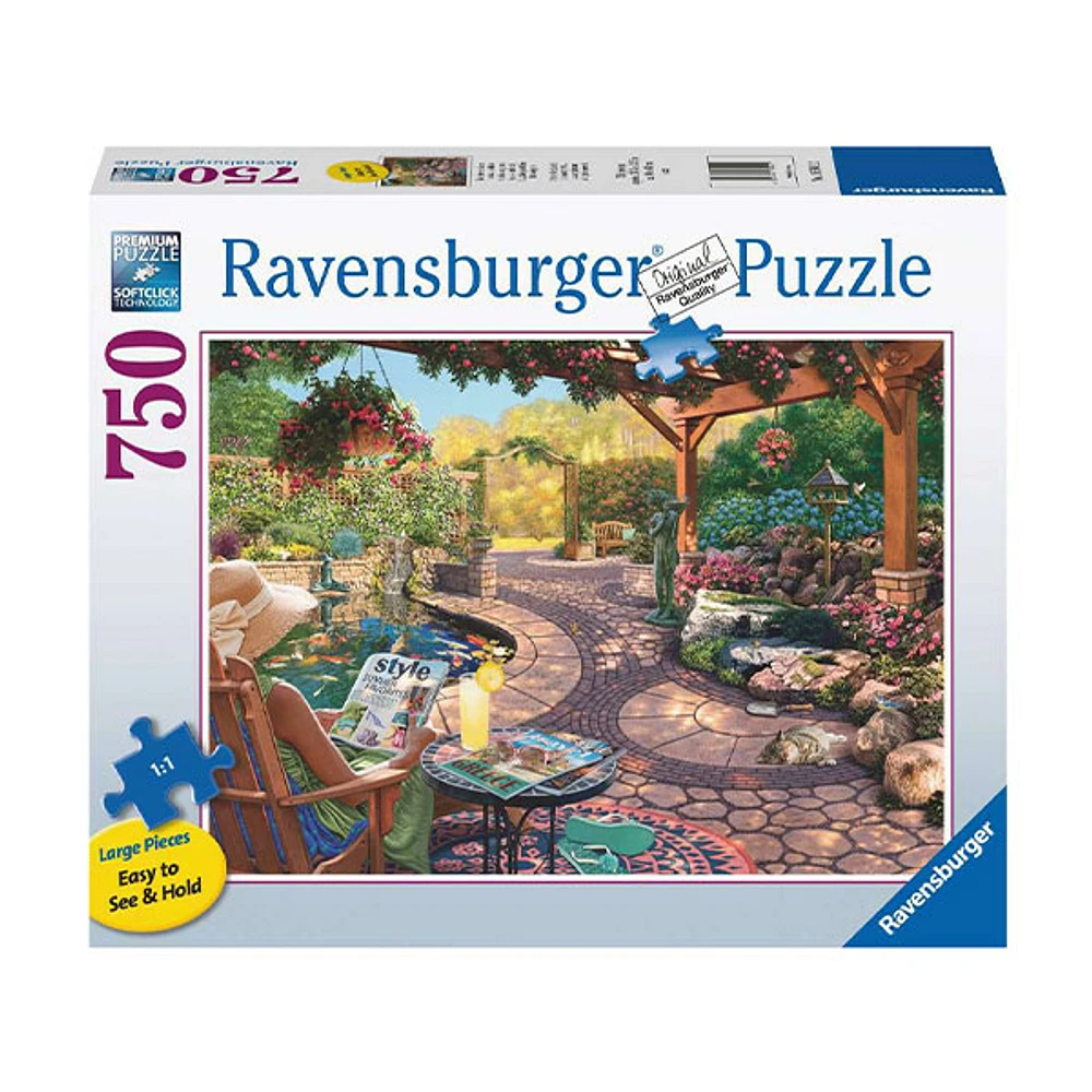 Cozy Backyard Bliss 750Pcs Jigsaw Puzzle