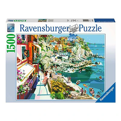 Romance In Cinque Terre 1500Pcs Jigsaw Puzzle