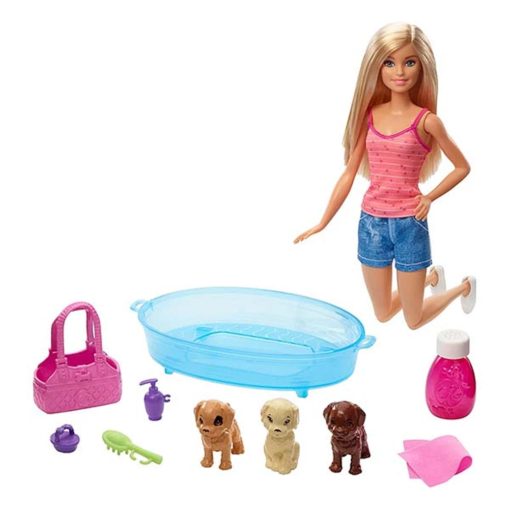 Barbie Doll AND Puppy Playset Color May Vary