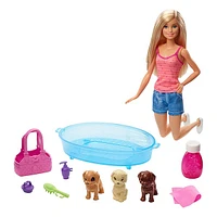 Barbie Doll AND Puppy Playset Color May Vary