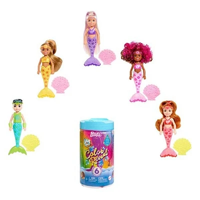 Barbie Chelsea Color Reveal Mermaid Series Color May Vary