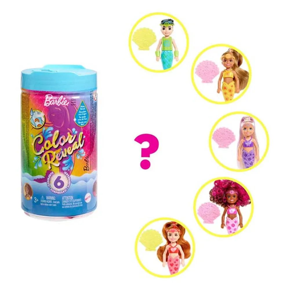 NEW BARBIE COLOR REVEAL! Sand & Sun Series Barbie, Chelsea & Baby