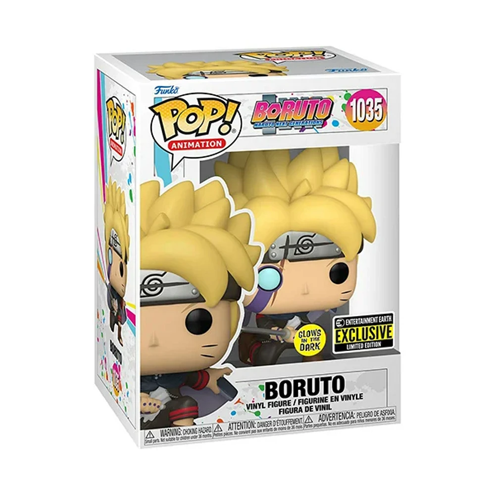 Funko Pop! Boruto with Marks Glow-in-the-Dark Entertainment Earth Exclusive