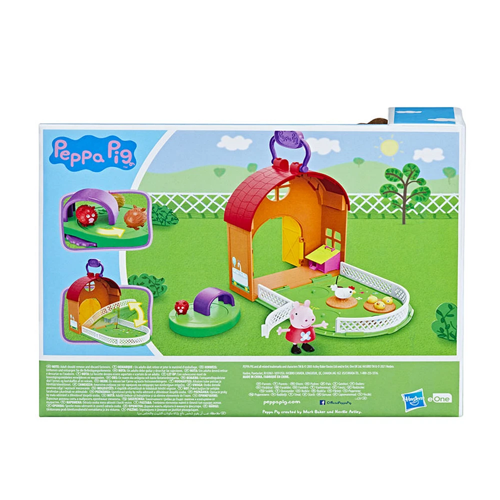 Hasbro Peppa Pig Peppas Adventures Peppas Petting Farm Fun Playset