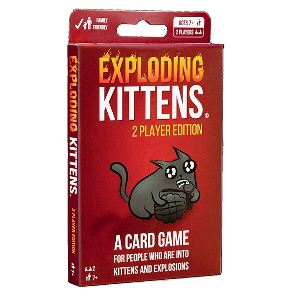 Exploding kittens 2 player edition