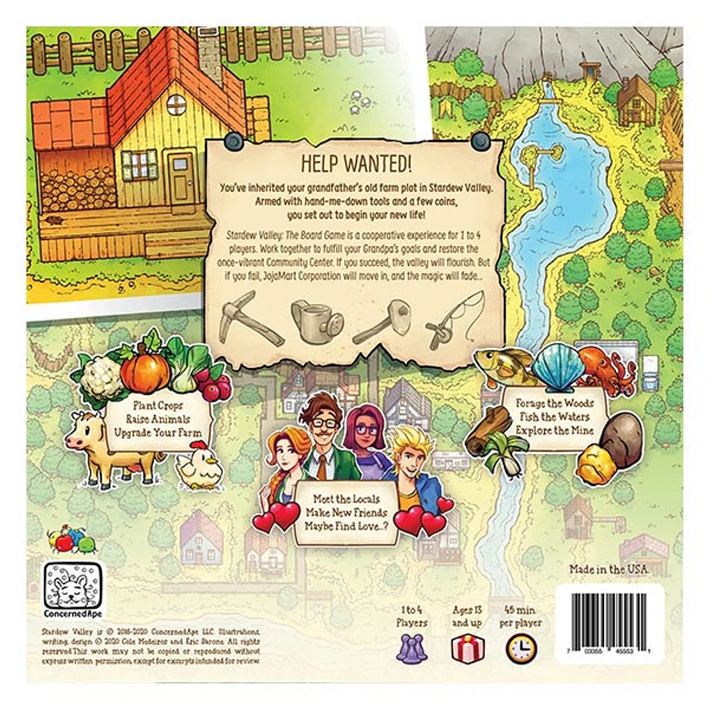 Stardew Valley The Board Game