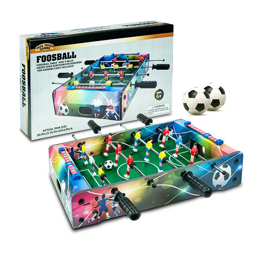 Tabletop Foosball With Legs Medium World Cup Themed