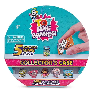 5 SURPRISE TOY MINI BRANDS COLLECTOR’S CASE S1(Colors and Styles may vary and will be picked randomly)