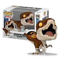 Funko Pop! Jurassic World Dominion Atrociraptor Tiger Specialty Series