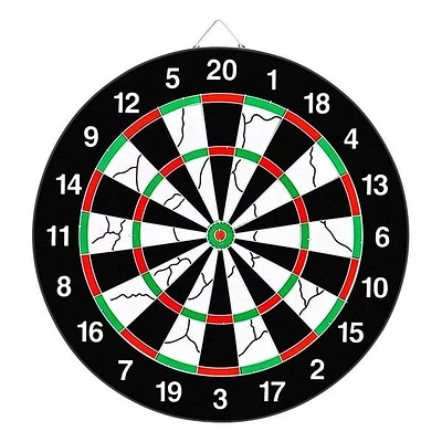 AMATEUR Double-Sided Flocking Dartboard Set