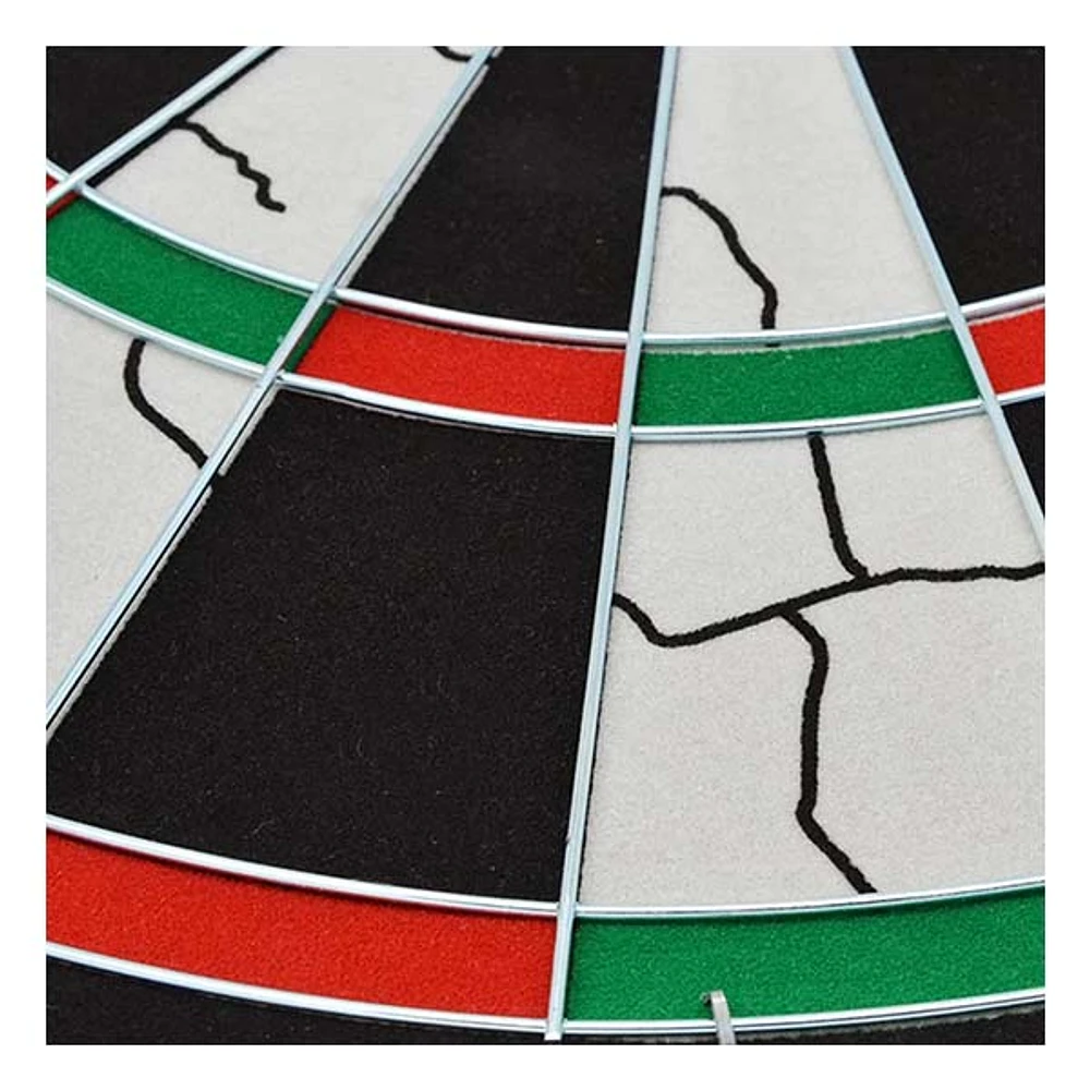 AMATEUR Double-Sided Flocking Dartboard Set