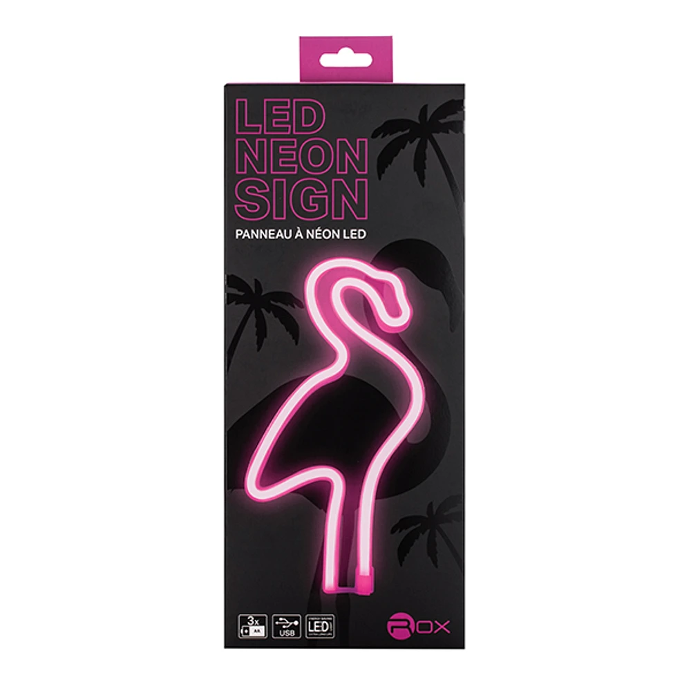 LED NEON FLAMINGO