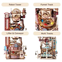 Robotime 3D Wooden Puzzle Marble Choco Factory