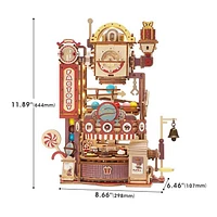 Robotime 3D Wooden Puzzle Marble Choco Factory