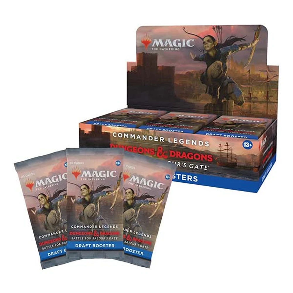 Magic The Gathering TCG: Commander Legends Battle For Baldur’s Gate Draft Booster Pack