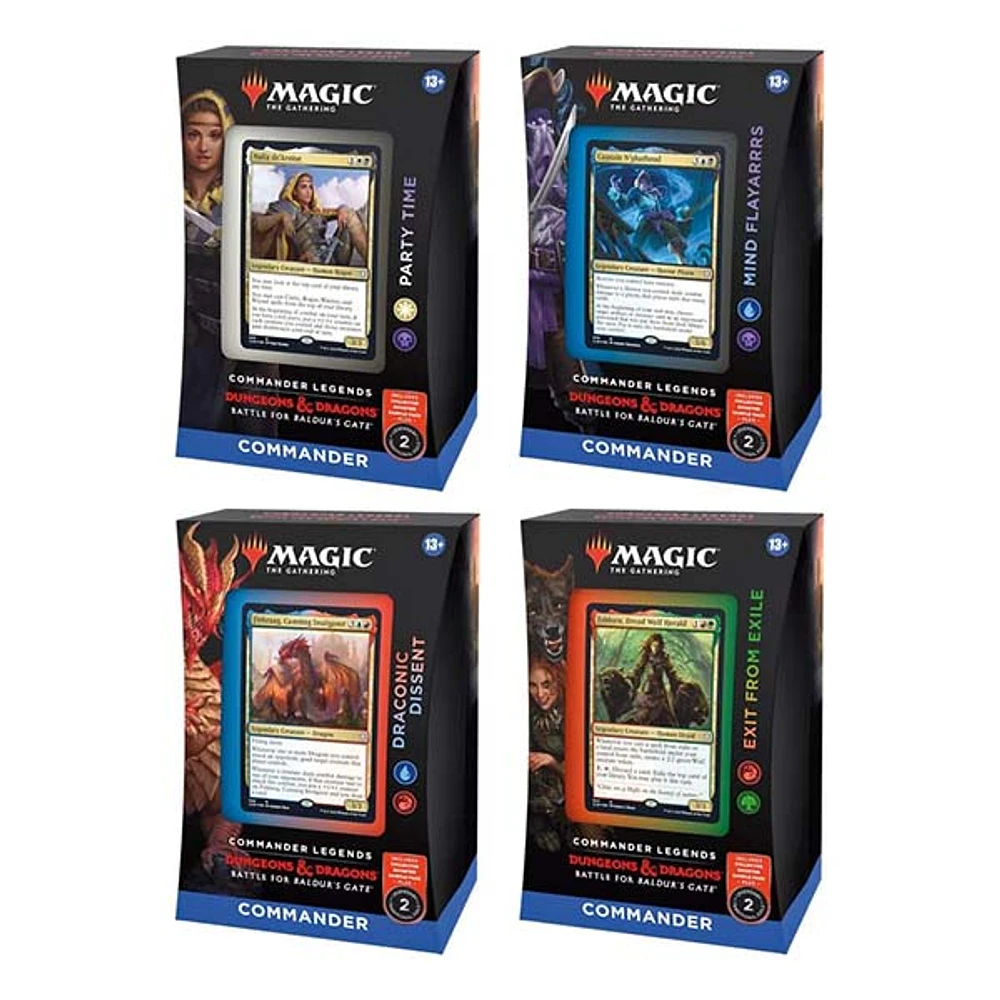 Magic The Gathering: Commander Legends: Battle For Baldur’s Gate – 1 Commander Deck