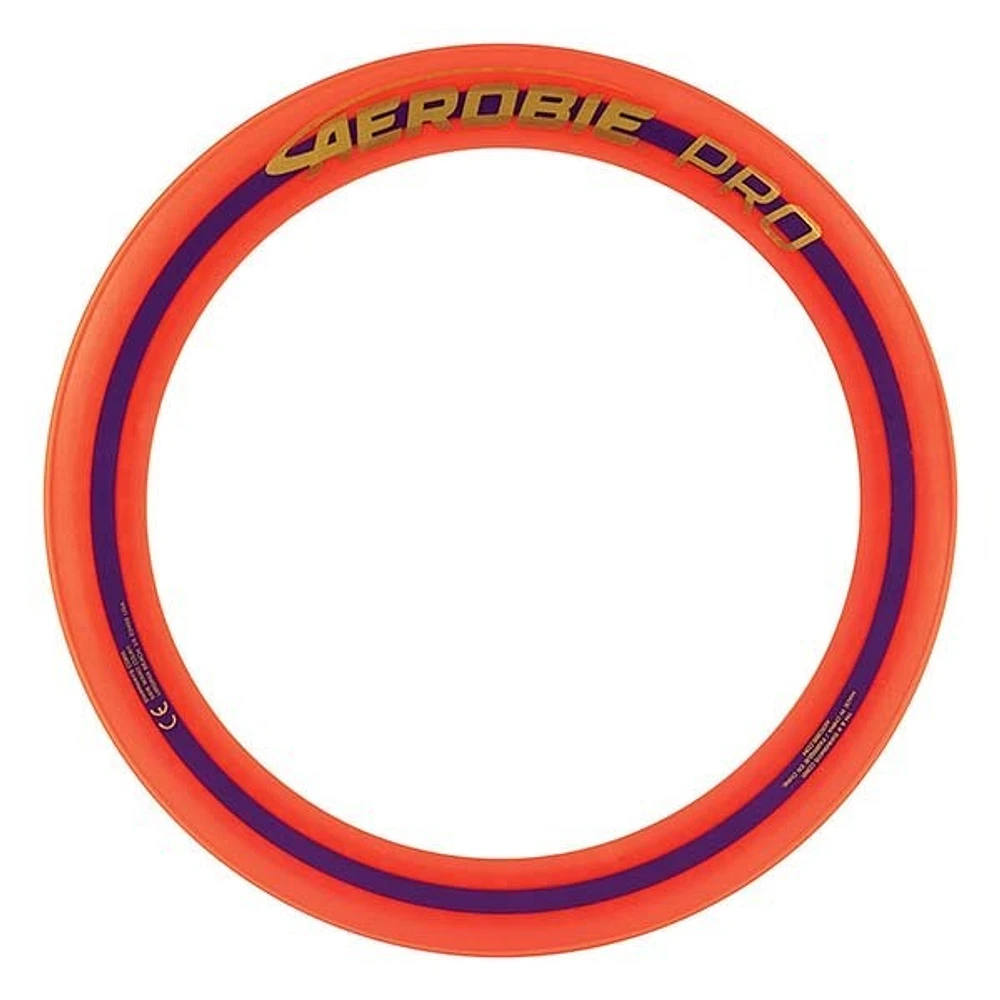 Aerobie Pro Ring Outdoor Flying Disc, 14 Inches – Orange