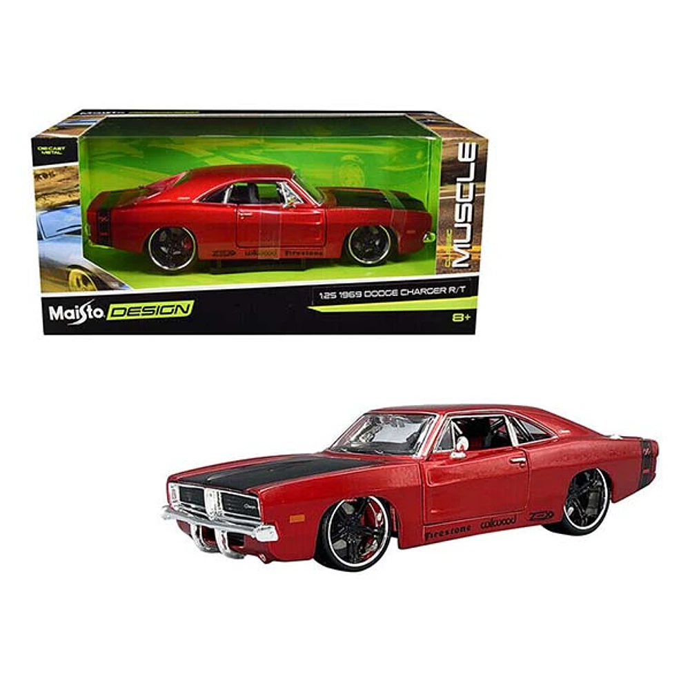 1969 Dodge Charger R/T  Classic Muscle 1:25