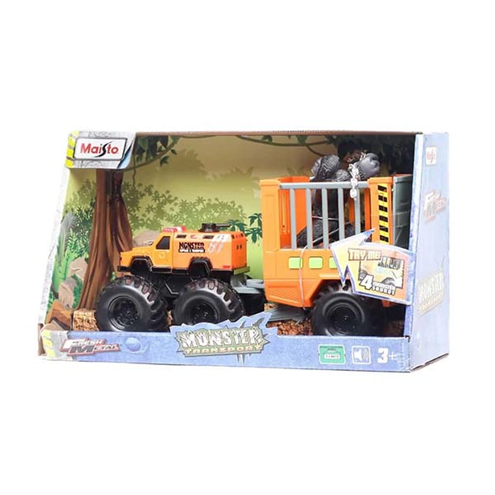 Maisto Fresh Metal Monster Transport 4×4 Style May Vary