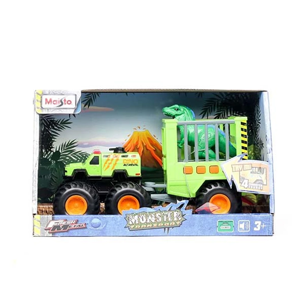 Maisto Fresh Metal Monster Transport 4×4 Style May Vary