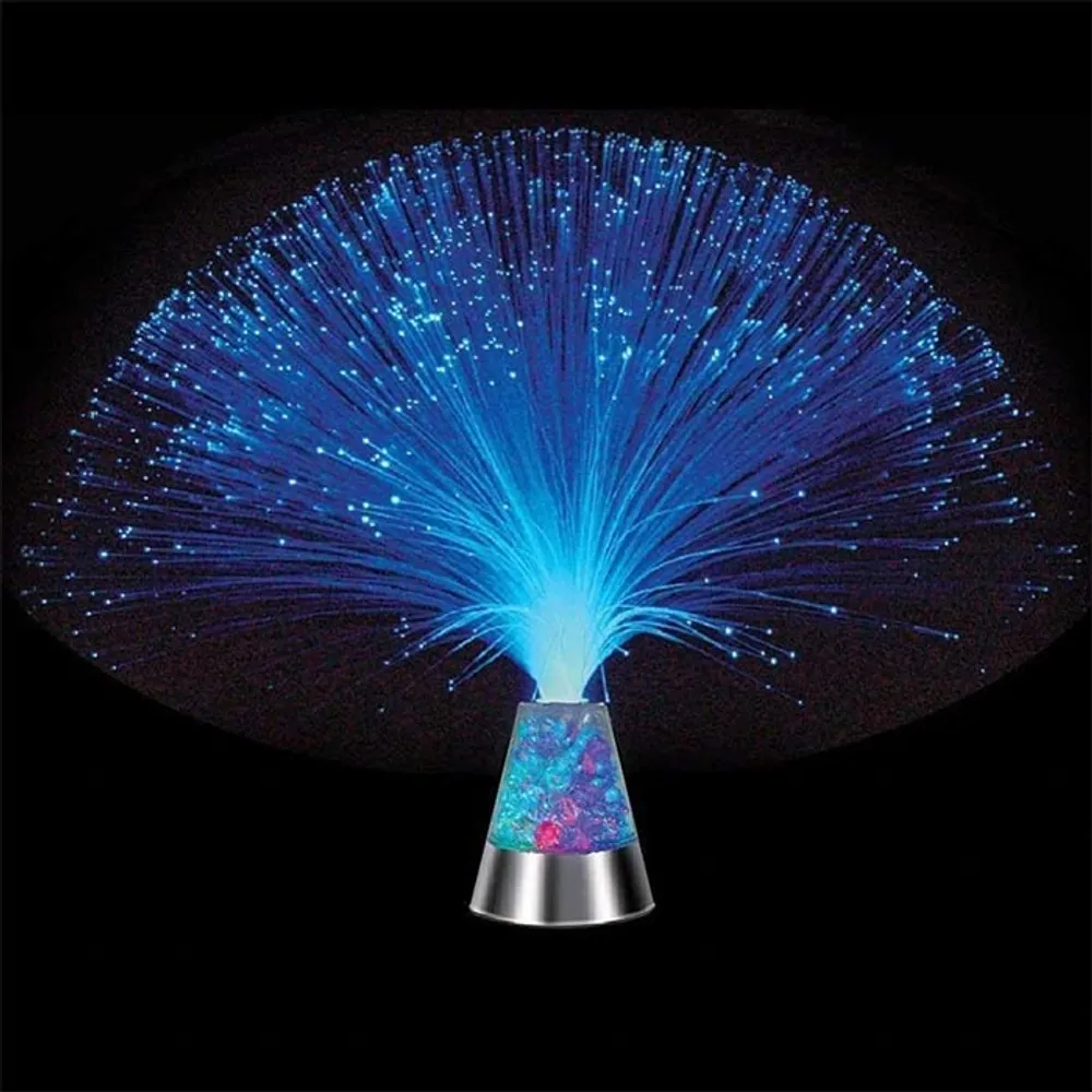 Novelty Fiber Optic Light Glitter Lamp