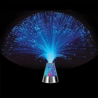 Novelty Fiber Optic Light Glitter Lamp