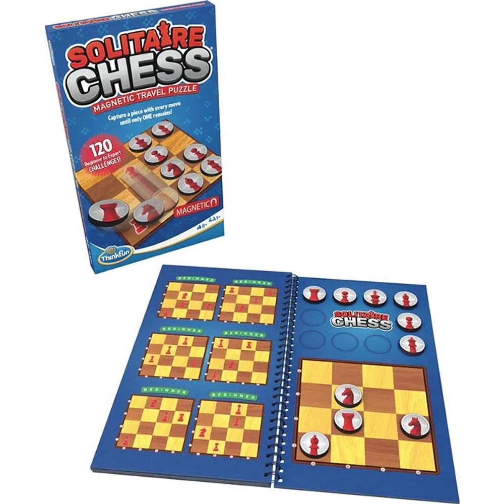 ThinkFun Solitaire Chess MAGNETIC