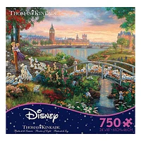 The Disney Collection – 101 Dalmatians Puzzle by Thomas Kinkade Puzzle (750 Piece)