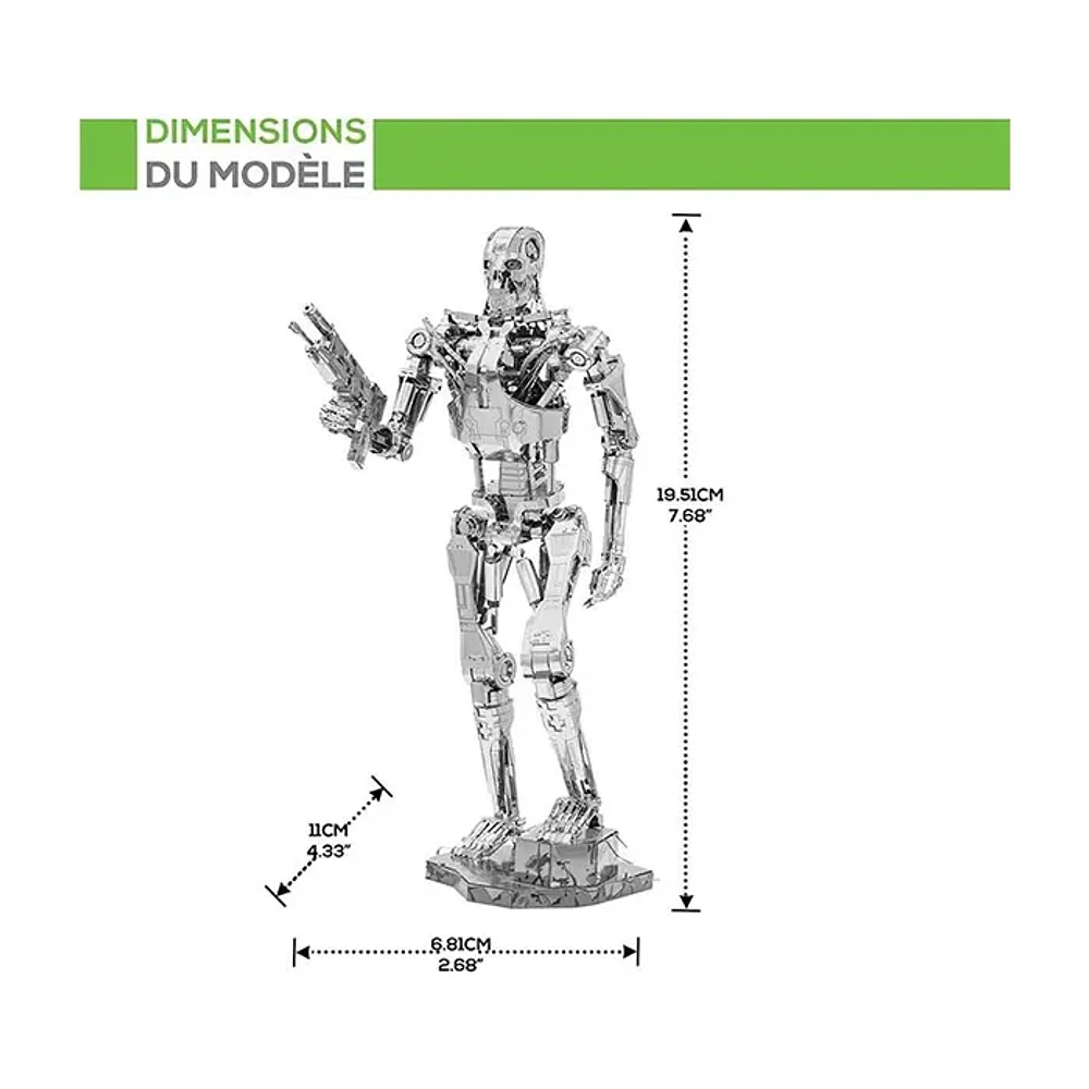 Fascinations Metal Earth Premium Series T-800 Endoskeleton Metal Kit