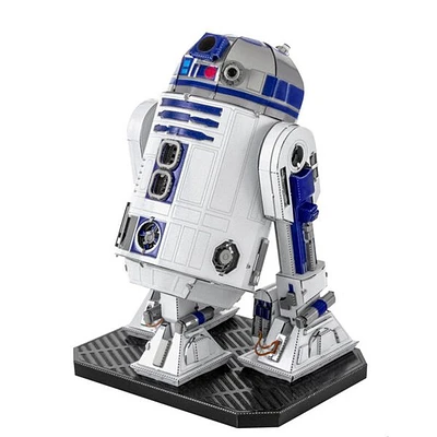 Metal Earth Iconx Star Wars R2-D2 Color 3D Metal Model Kit