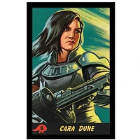 The Mandalorian Cara Dune No.8 Framed Art Print