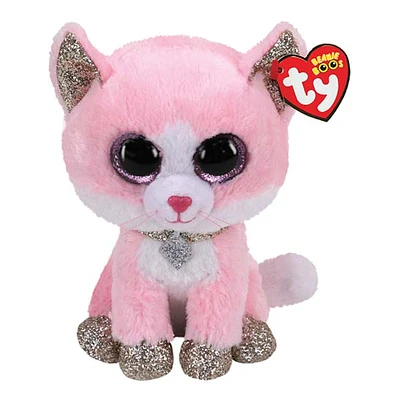 Beanie Boos Fiona Cat Pink 6″ Small