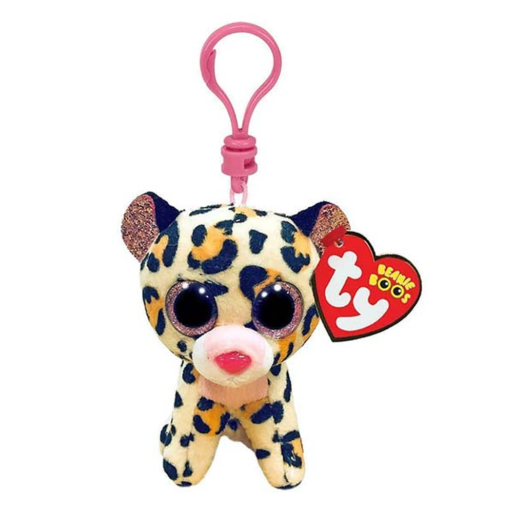 Ty Beanie Boos Leopard -livvie CLIP 5″