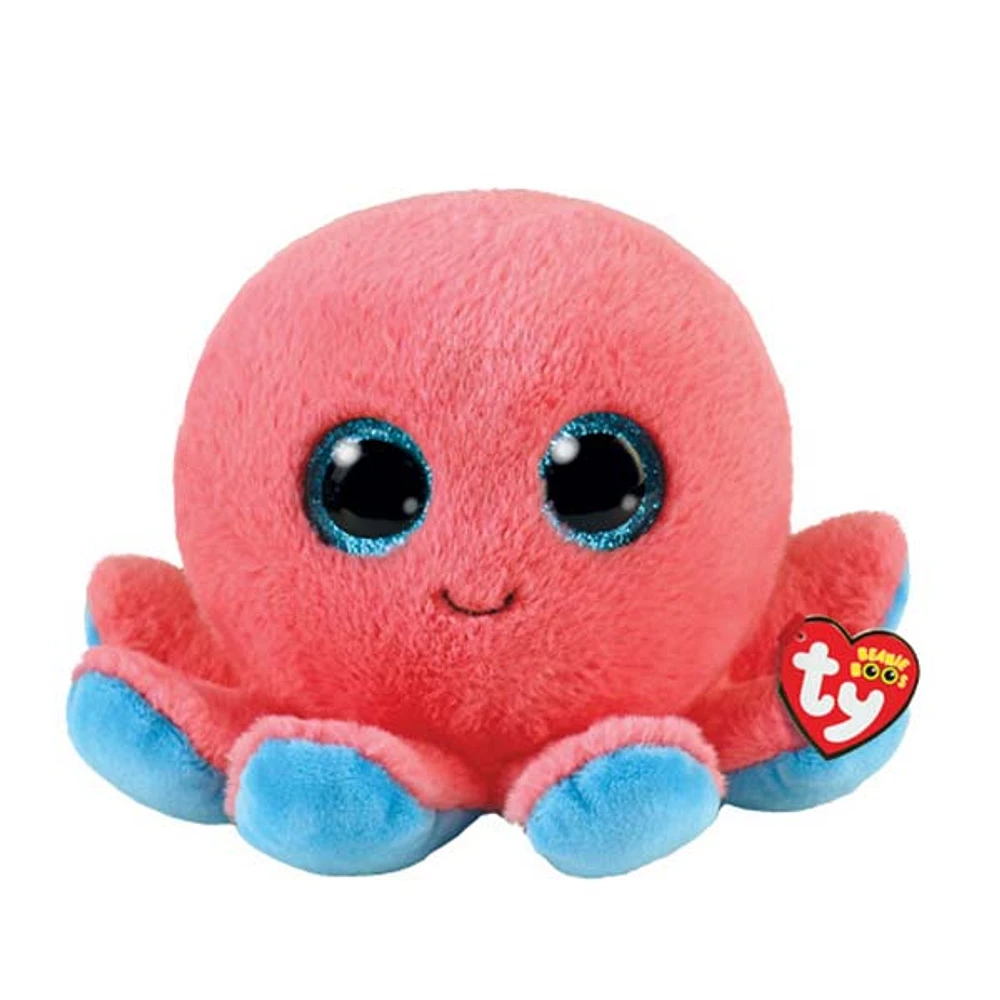 TY Sheldon CORAL OCTOPUS 10″