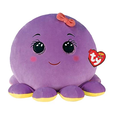 Ty Squish Boos Octavia Octopus PURPLE 10″