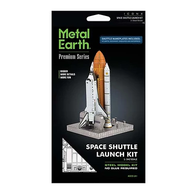 Metal Earth Iconx Space Shuttle Launch Kit