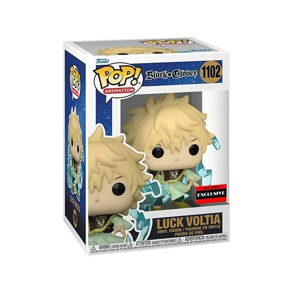 Funko Pop! Black Clover Luck Voltia Aaa Anime Exclusive