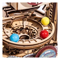 3D Wooden Puzzle Chocolate Factory Marble Run Display