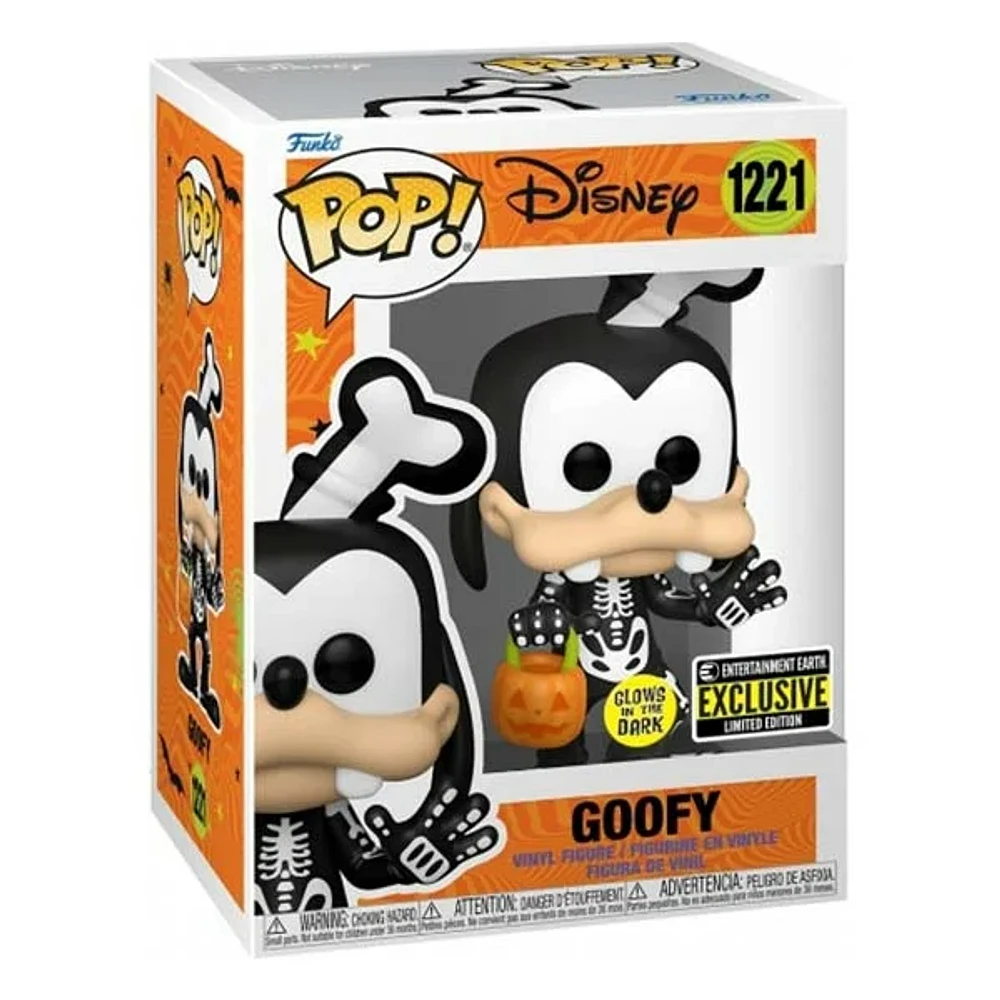 Funko Pop! Disney Skeleton Goofy Glow In The Dark