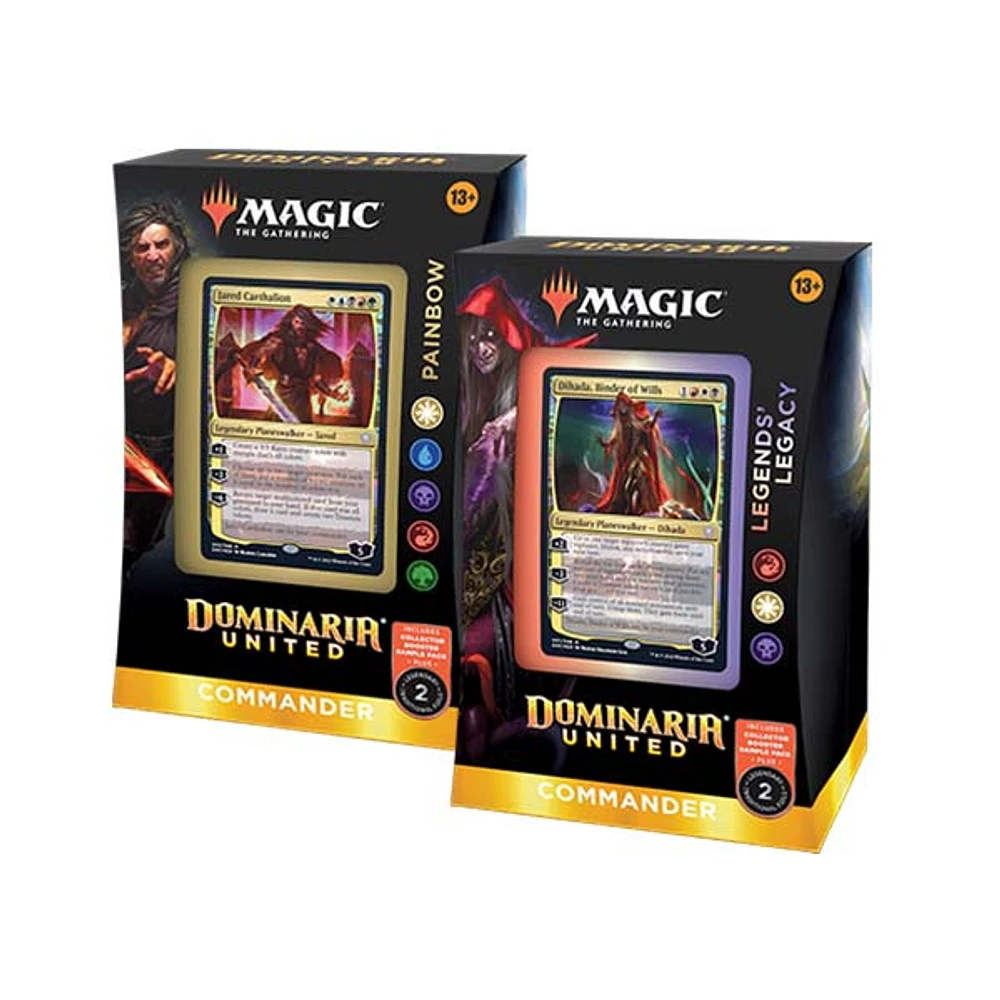 Magic The Gathering: Dominaria United Commander Deck (One Deck Per Purchase)