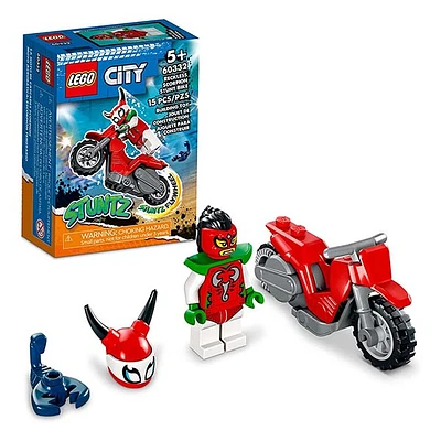 City Reckless Scorpion Stunt Bike 15PCS