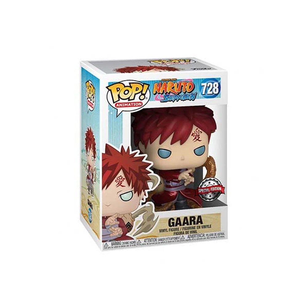 Funko Pop! Naruto Shippuden GAARA (Metallic) Special edition with protector  case