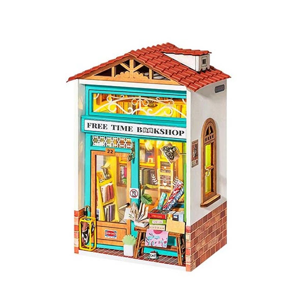 3D Wooden Puzzle House Kit 6 Sets Display