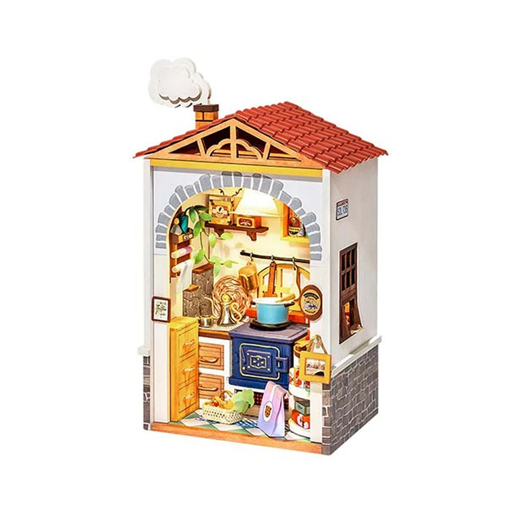 3D Wooden Puzzle House Kit 6 Sets Display