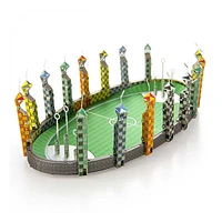 Harry Potter Quidditch Pitch Colored Metal Earth Model Kit