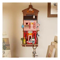 3D Wooden Puzzle House Kit Love Post Office And Island Dream Villa 2 Sets