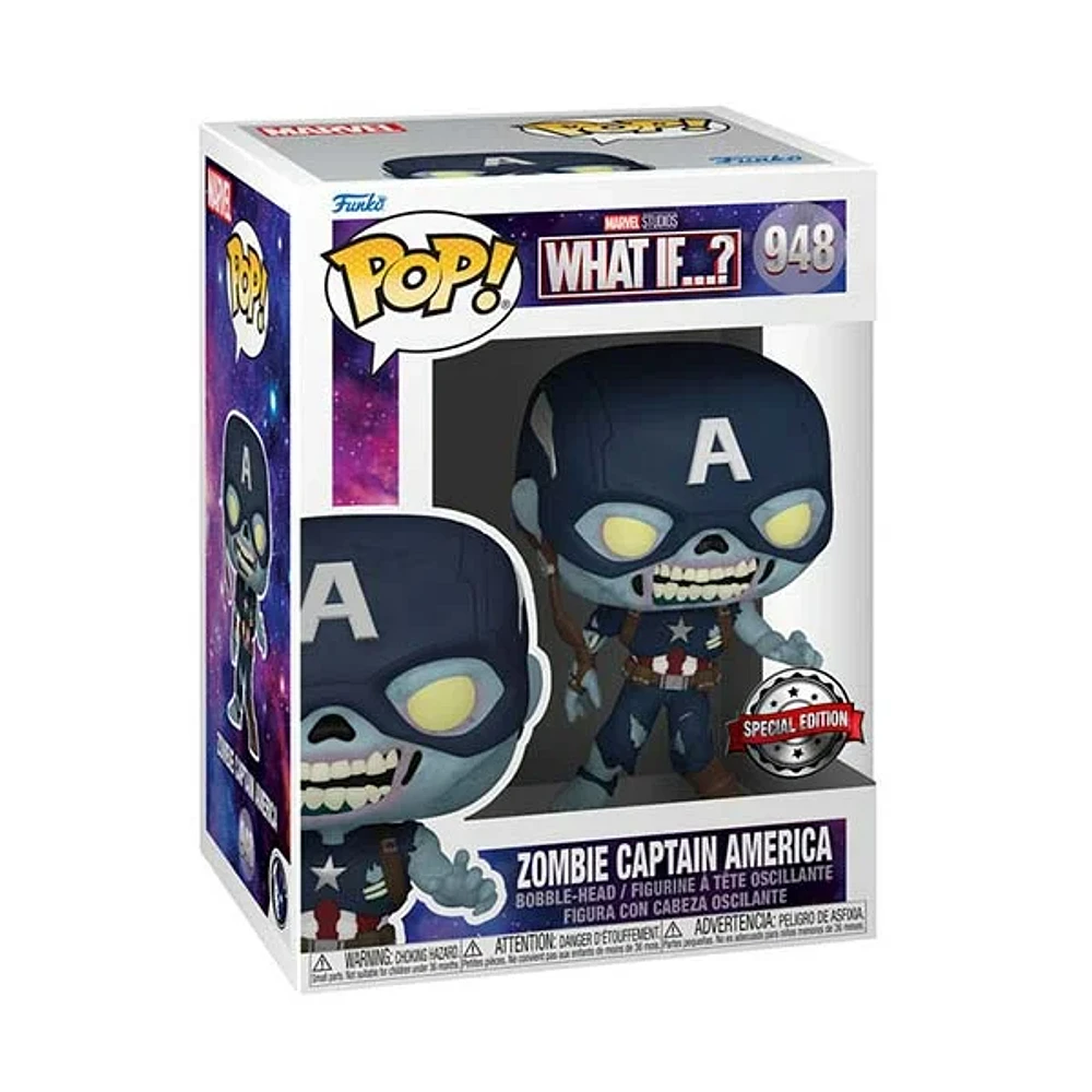 Funko Pop! Marvel What If…? Zombie Captain America