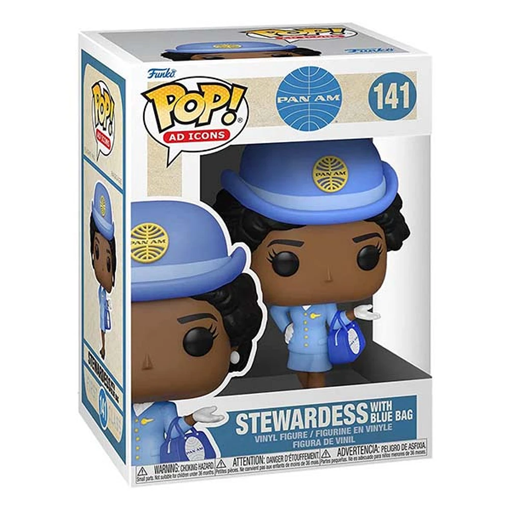 Funko Pop! Ad Icons Pan Am- Stewardess with blue bag